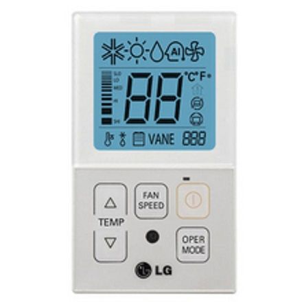 Индивидуальное управление LG Проводной пульт управления LG PQRCVCL0Q (черный) PQRCVCL0QW (белый)